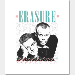 Erasure /// Retro 80s Fan Art Design Posters and Art